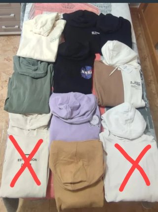 Sudaderas variadas precio por unidad5€