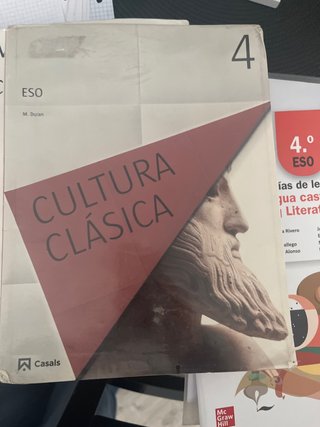 Cultura clásica, 4 ESO