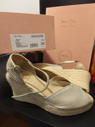 Zapatos Novia Toni Pons Beige