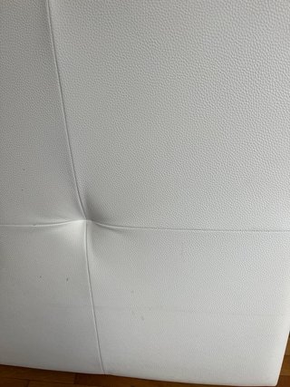 Cabecero polipiel blanco cama 105cm