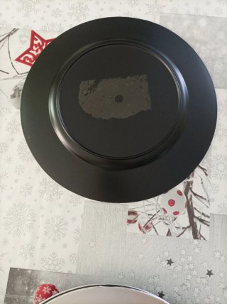 20 Sottopiatti Argento Plastica