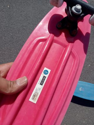 Patineta/Skate : Penny Board Rosa y Azul