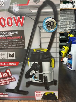 Kombo Aspiratore/Soffiatore solidi/liquidi 1400W