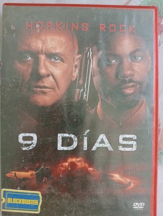 Película DVD 9 Días Suspense Thriller