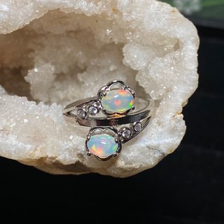 Anillo Ópalo Natural