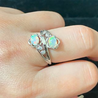 Anillo Ópalo Natural