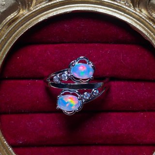 Anillo Ópalo Natural