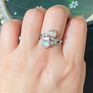 Anillo Ópalo Natural