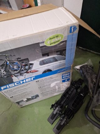 Portabicicletas Fischer para coche