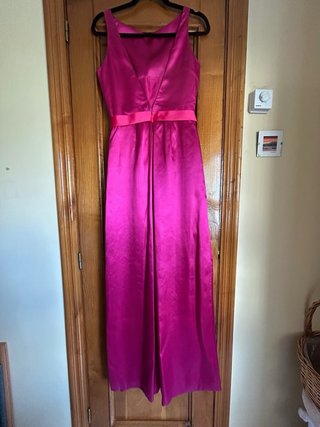 Vestido Fiesta Carolina Herrera Rosa