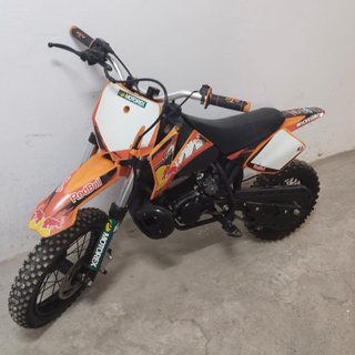 KTM Moto Infantil Naranja/Roja