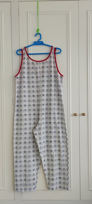Conjunto mono y camiseta franela