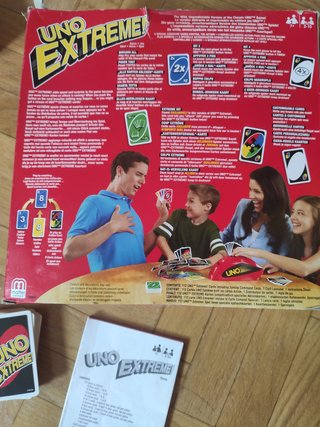 Juego de mesa UNO Extreme