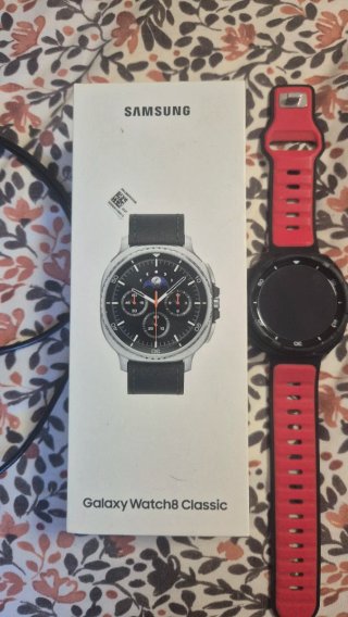 Samsung Watch8 Classic Plata/Negro