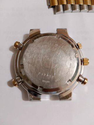 Seiko Cronógrafo Quartz Dorado/Plateado