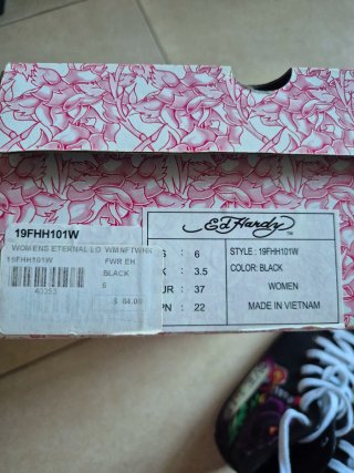 Zapatillas Ed Hardy Talla 37