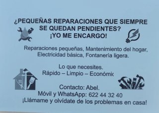 Me ofrezco para reparaciones del hogar