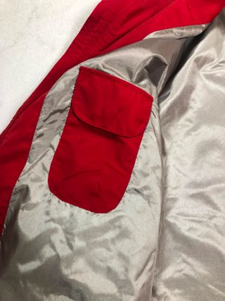 Cortavientos Forecast Rojo Vintage L 90s Bomber