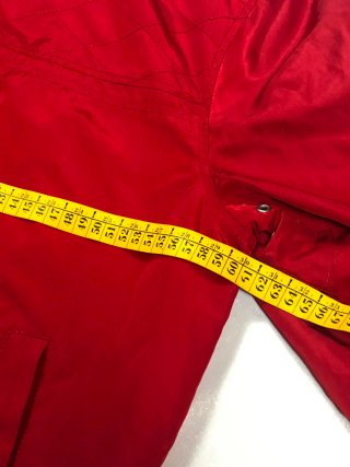 Cortavientos Forecast Rojo Vintage L 90s Bomber