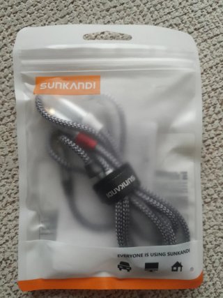 Cable RCA a Jack 3.5mm SUNKANDI