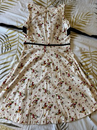 Vestido Trollied Dolly Estampado Fresas