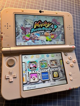 Nintendo 3DS XL Rosa (leer)