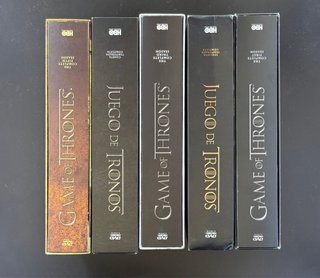 Lote Juego de Tronos DVD Temporadas 1-5