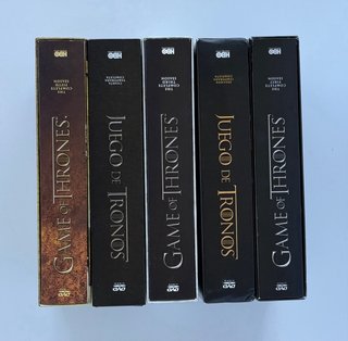 Lote Juego de Tronos DVD Temporadas 1-5