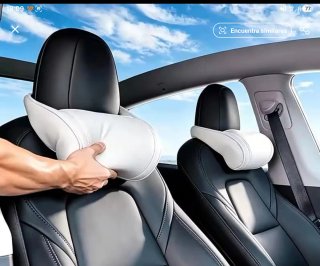 Reposacabezas Coche Cojin, Almohada de Coche Tesla