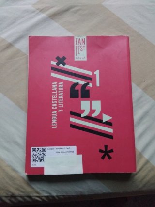Libro primero de bachillerato  castellano