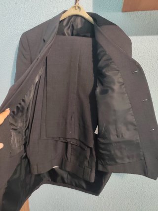 Traje de chaqueta completo negro