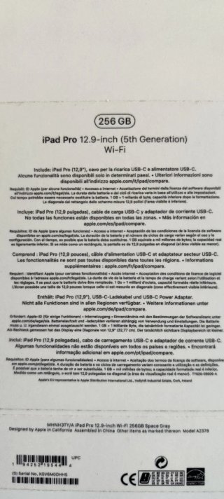 Apple Ipad Pro 12.9 5ª Generación