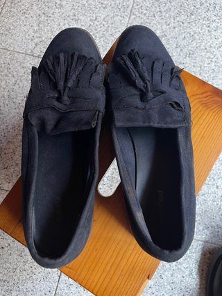 Mocasines Graceland negros Mujer Talla 40
