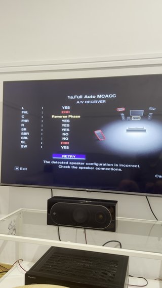 Pioneer VSX-924 7.2 AVERIADO 1 canal, micro+WiFi