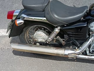 Honda Shadow Cruiser Negra