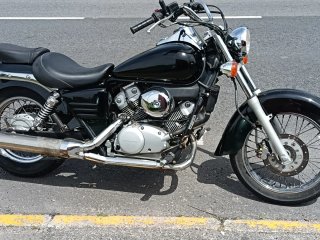 Honda Shadow Cruiser Negra