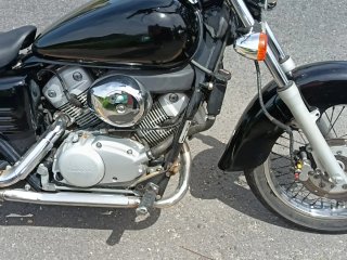 Honda Shadow Cruiser Negra