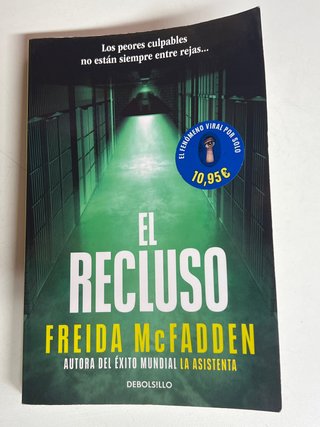 “El recluso” de Freida McFadden