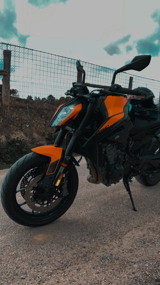 KTM 890 Duke L 2021 Naked Naranja Negra