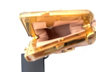 Borsa Fendi Nano Mini Oro Rosa