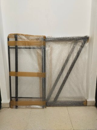 Mesa Escritorio Cristal y Metal Westwing