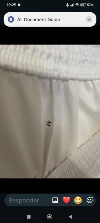 Pantalón corto Adidas 10 Blanco/Rojo Talla M
