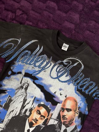 Camiseta Valley Dreams Negra y Azul