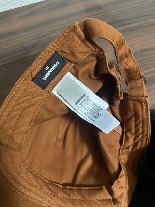 Gorra Dsquared2 Marrón Patch Logo