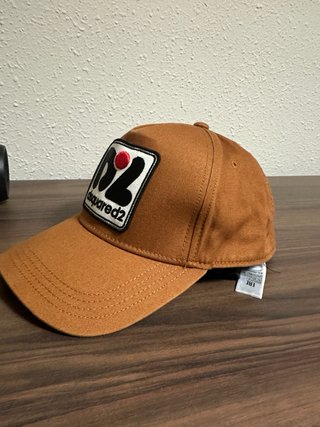 Gorra Dsquared2 Marrón Patch Logo
