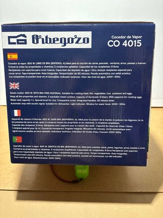 Cocedor de Vapor Orbegozo CO 4015