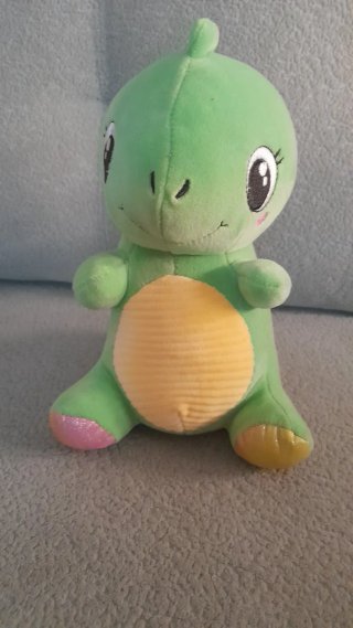Peluche Dinosaurio bebé verde