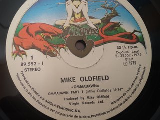 Mike Oldfield - Ommadawn LP Vinilo