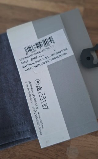 Cinta deportiva MATT Merino Wool