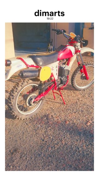 SWM 250 Enduro 1978 Roja y Blanca